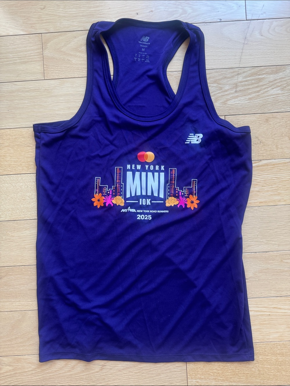 Women’s NYRR New York Mini 10k Race tank top